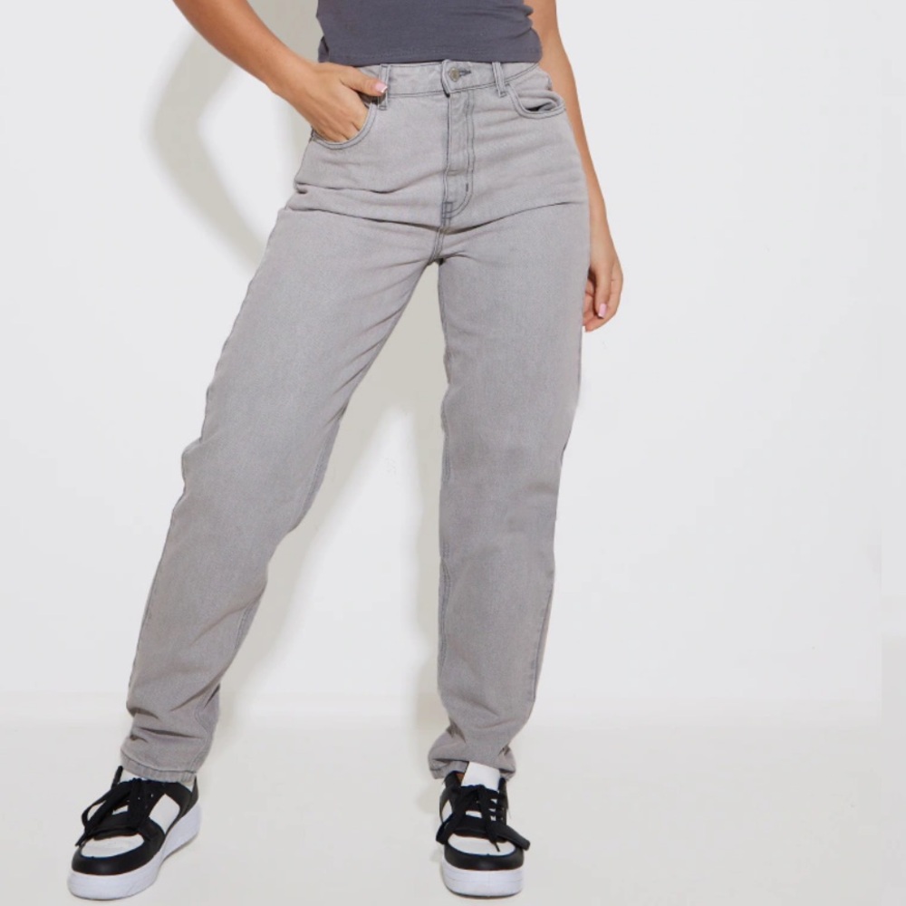 Grey Women’s Mom Jeans